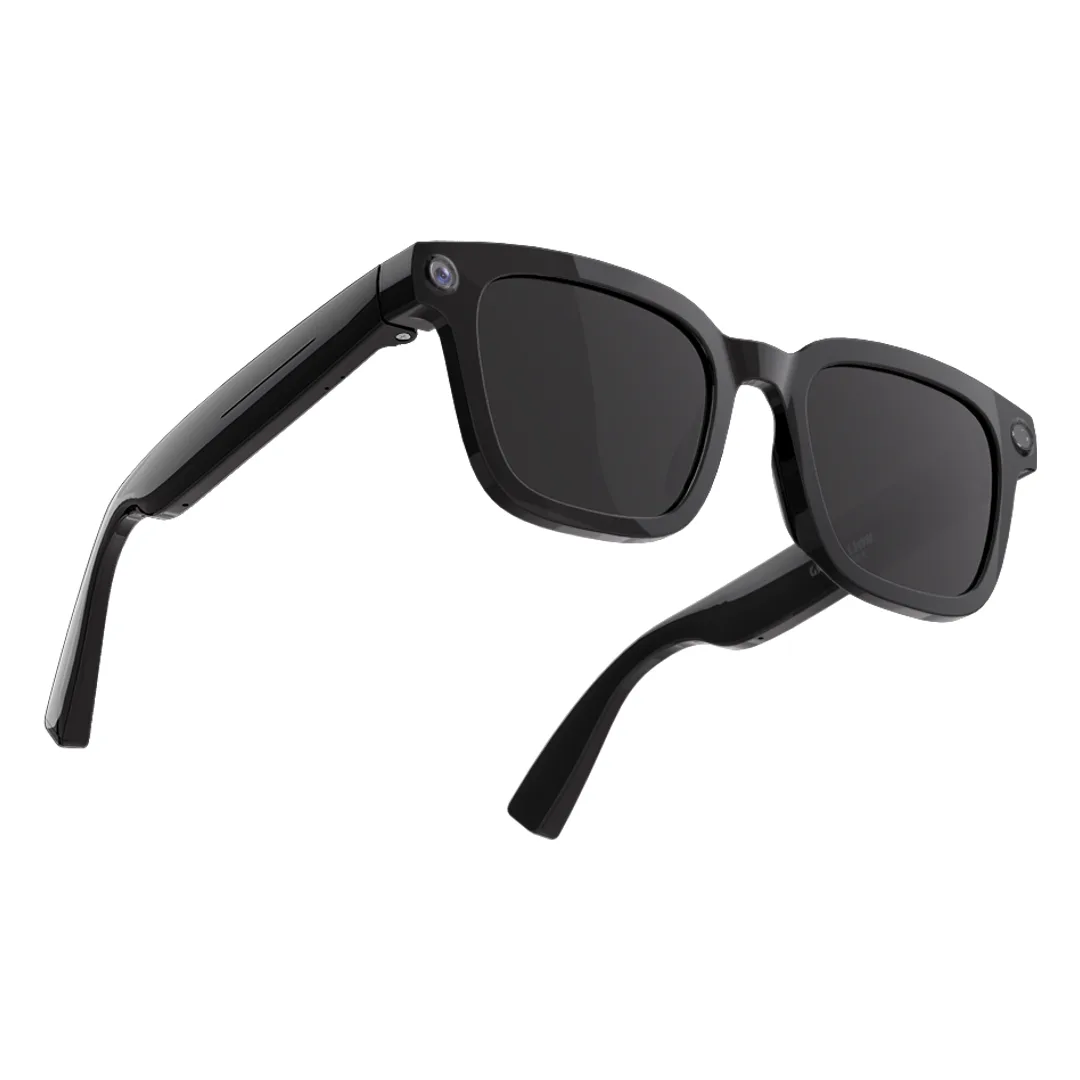 Green Lion Denver AI Smart Camera Glasses - Black