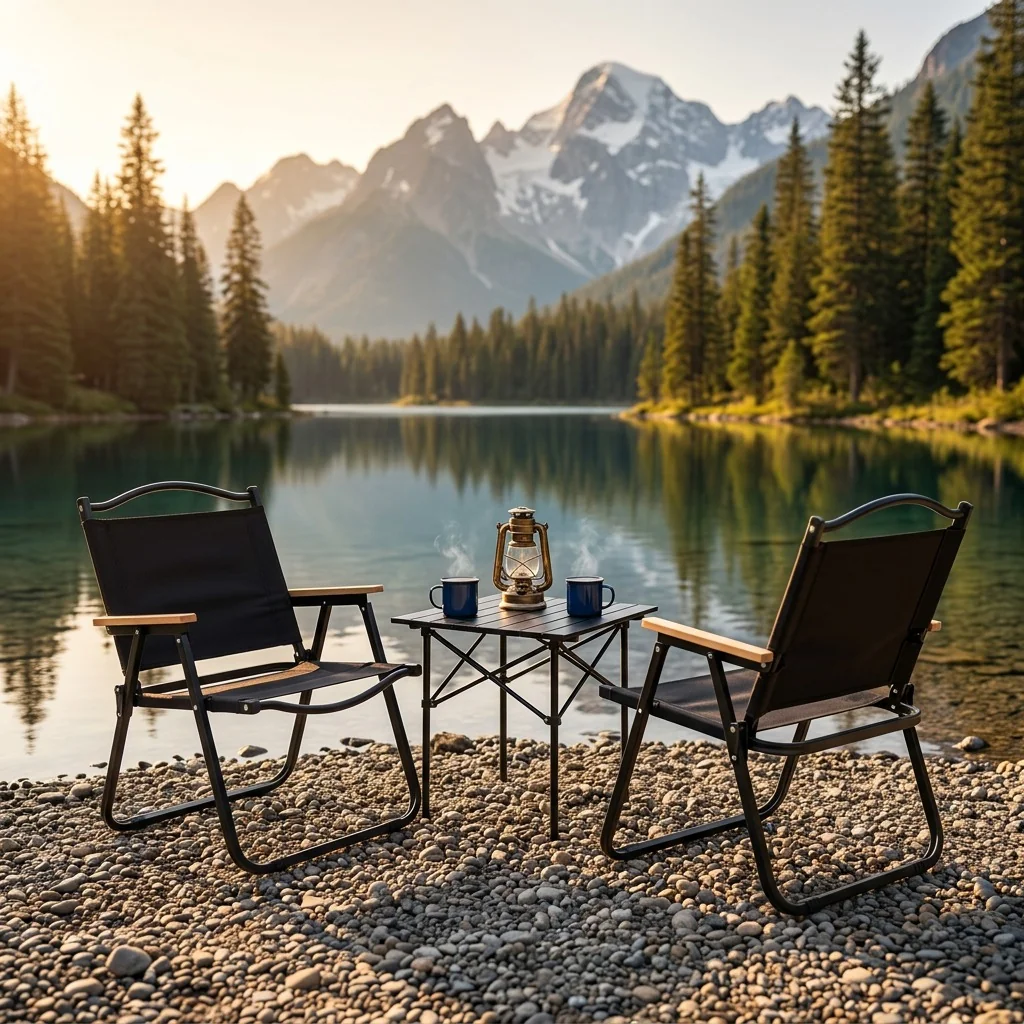 Folding Chair Beige