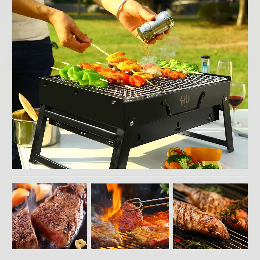 HU Portable Outdoor Butane Gas Camping Stove