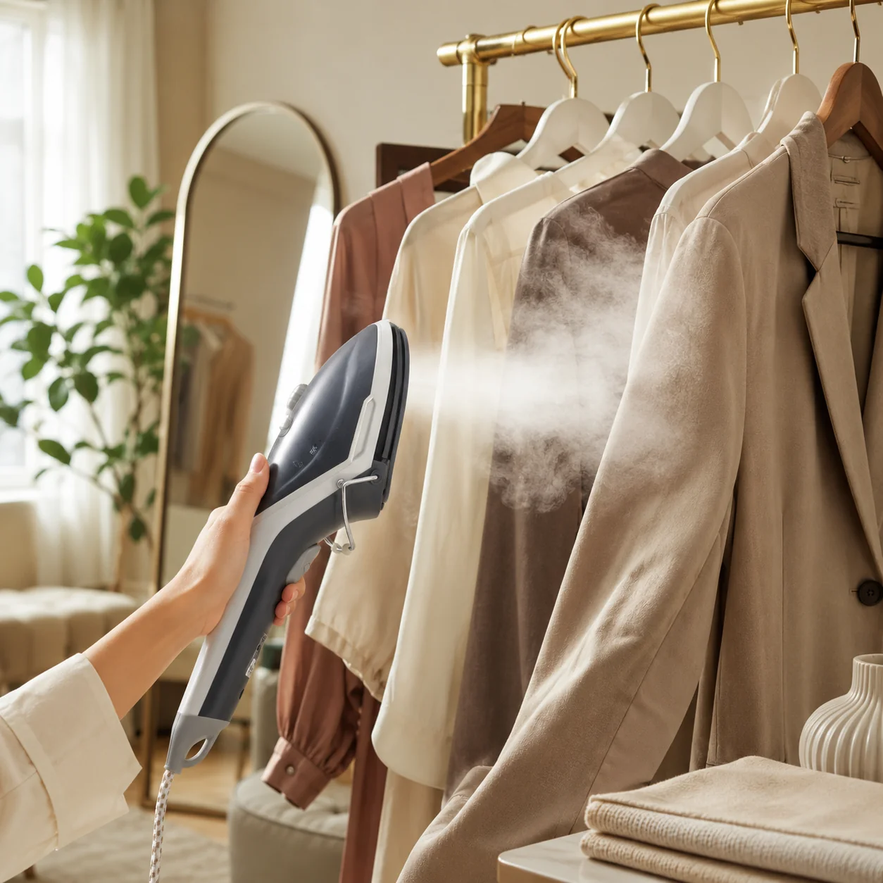Steam Brush Over Heat Protection
