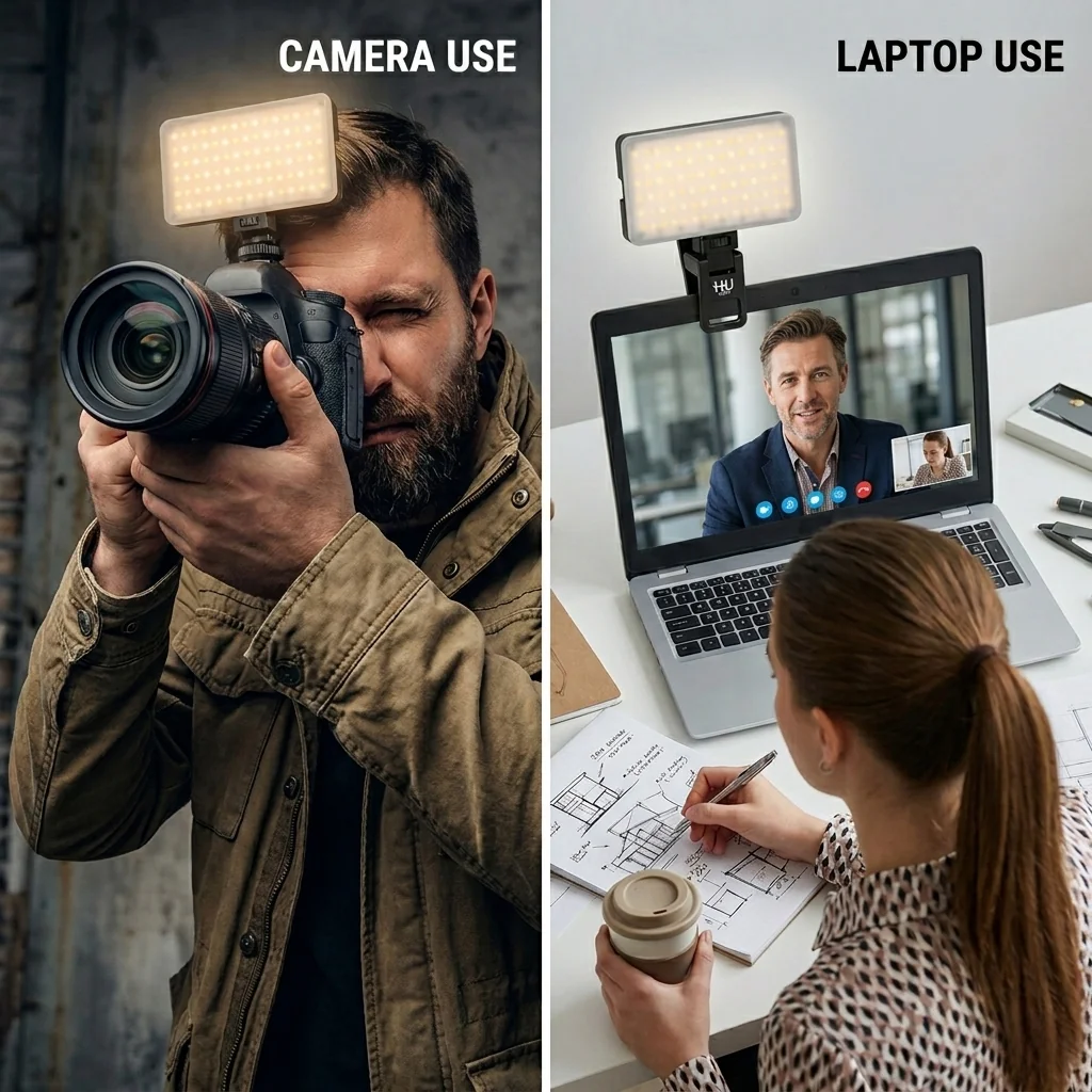 LED Camera Light 2700-6500K