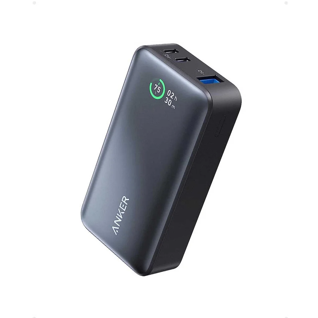 Anker PowerCore 10,000mAh High-Speed Portable Power Bank (Black)