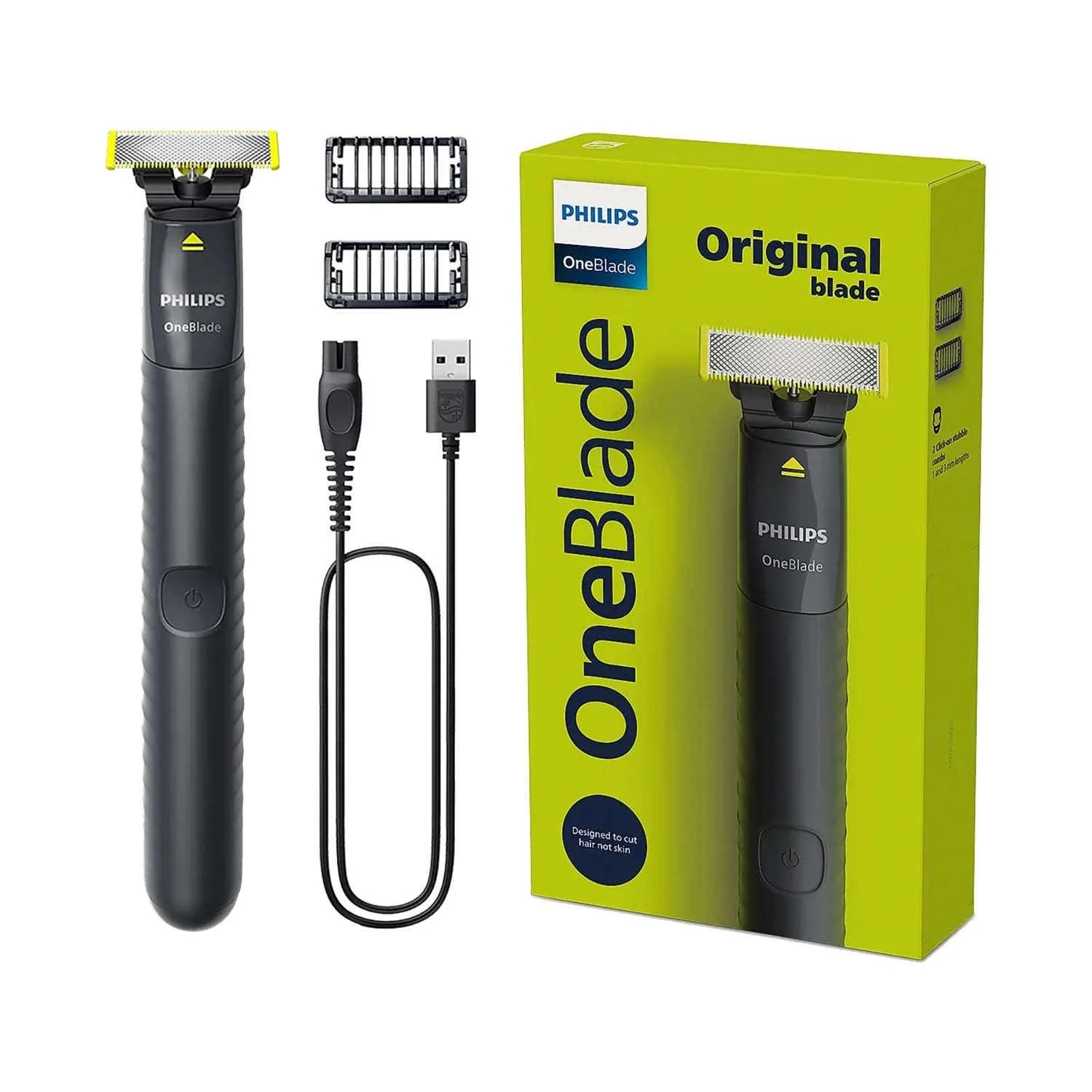 Philips OneBlade GenZ Hybrid Face & Body Trimmer QP1424/10