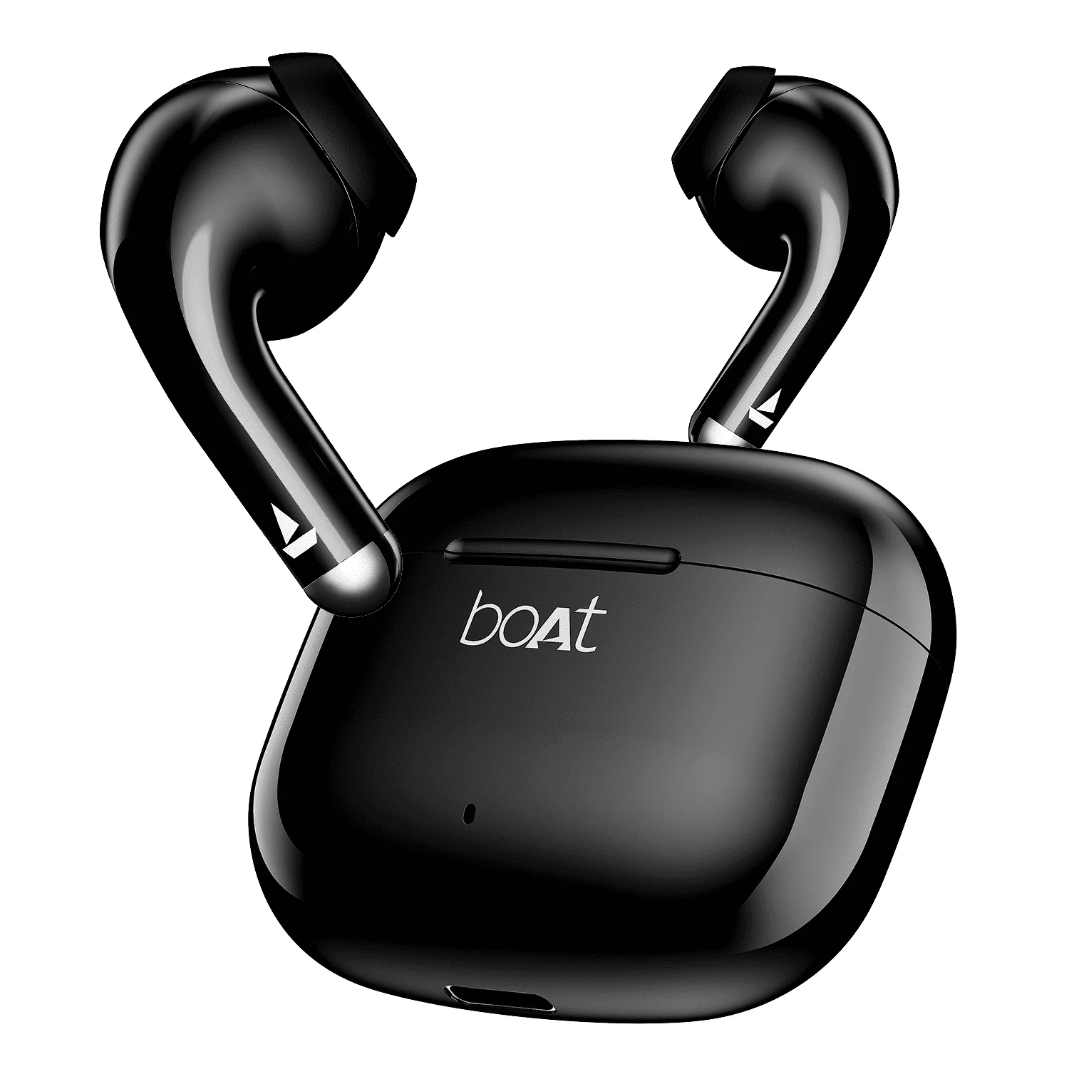 boAt Airdopes 101v2 TWS Bluetooth Earbuds with 35H Playback, ENx Noise Cancellation, BEAST Mode & ASAP Fast Charging – Black