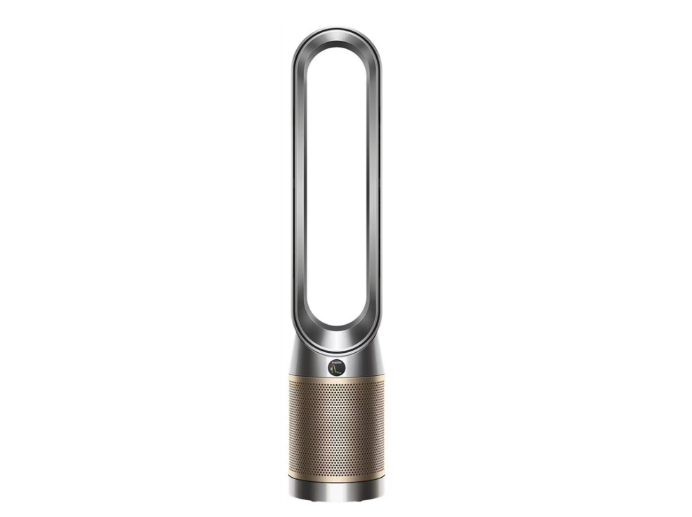 Dyson Purifier Cool TP12 PC2 De-NOx Air Purifier Filter & Smart Cooling Fan, Nickel/Gold