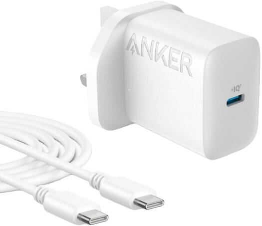 Anker 20W USB-C Fast Wall Charger with Cable