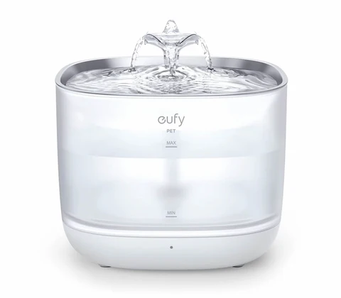 eufy Pet Water Fountain with Ultra-Quiet Quad-Filter System