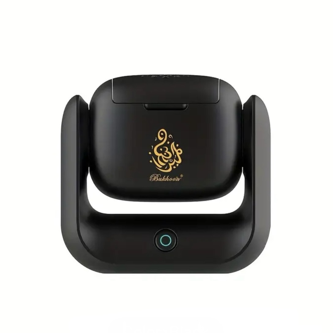 Rotatable Incense Burner Type-C Charging Port, 700 °C Heating Temperature 90° Rotation - Black
