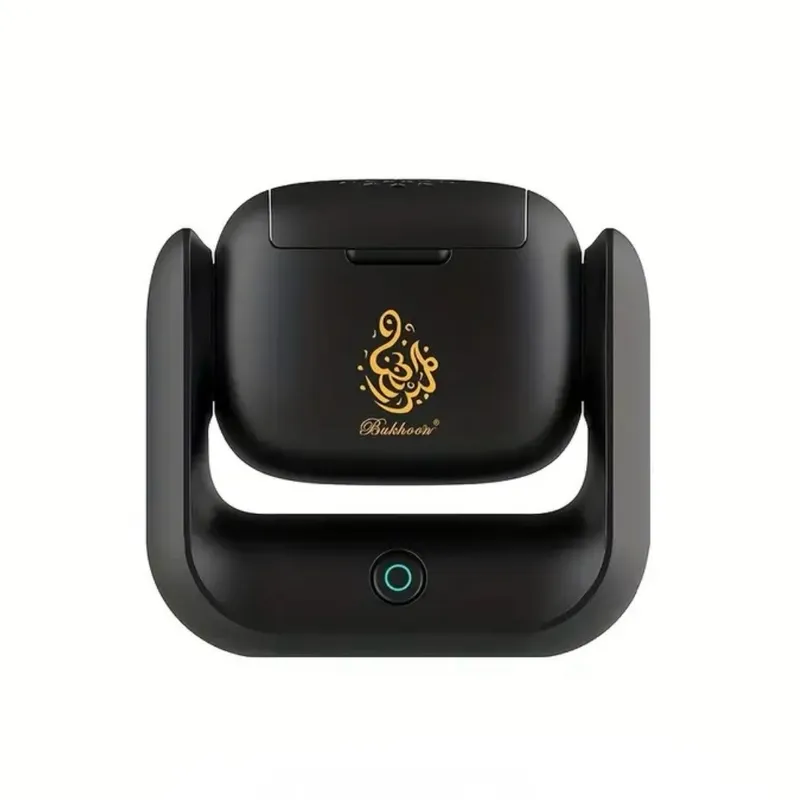 Rotatable Incense Burner Type-C Charging Port, 700 °C Heating Temperature 90° Rotation - Black