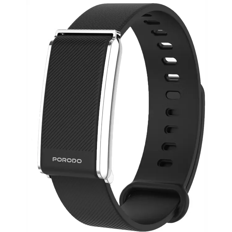 Porodo TrackFit Screenless Fitness Band – Black