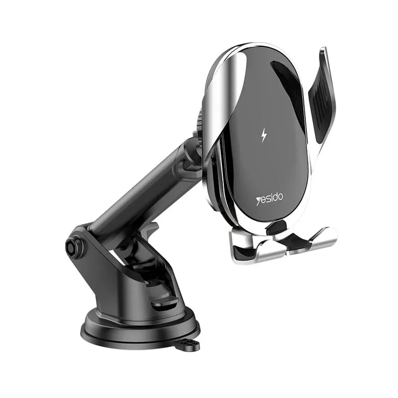 YESIDO Wireless Car Charger & Phone Holder (Fast 15W) - C78