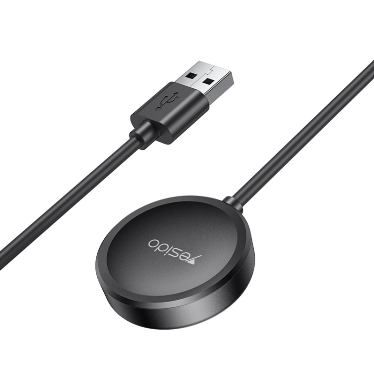 YESIDO : For Samsung Watch Yesido CA161 USB Magnetic Charger, Cable Length: 1m (Black)