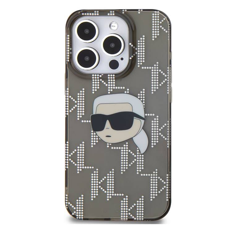 Karl Lagerfeld IML Hard Case Electroplated Monogram Design Karl Case